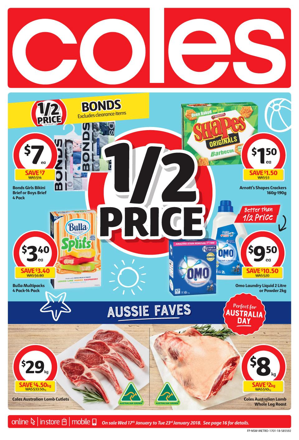 Coles Catalogue 17 23 January 2018 Catalogue AU