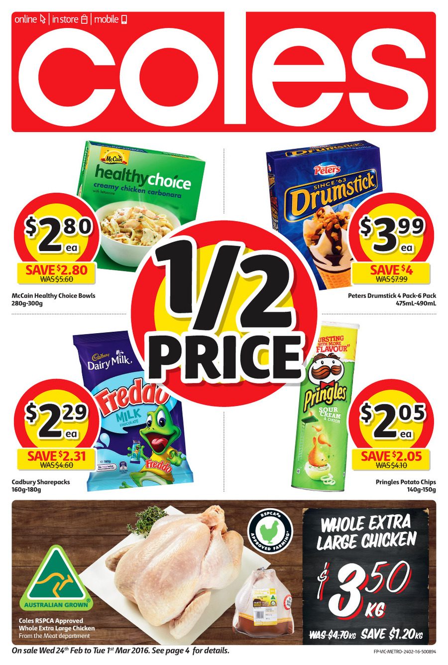 Coles Catalogue 24 Feb 2016 - Catalogue AU