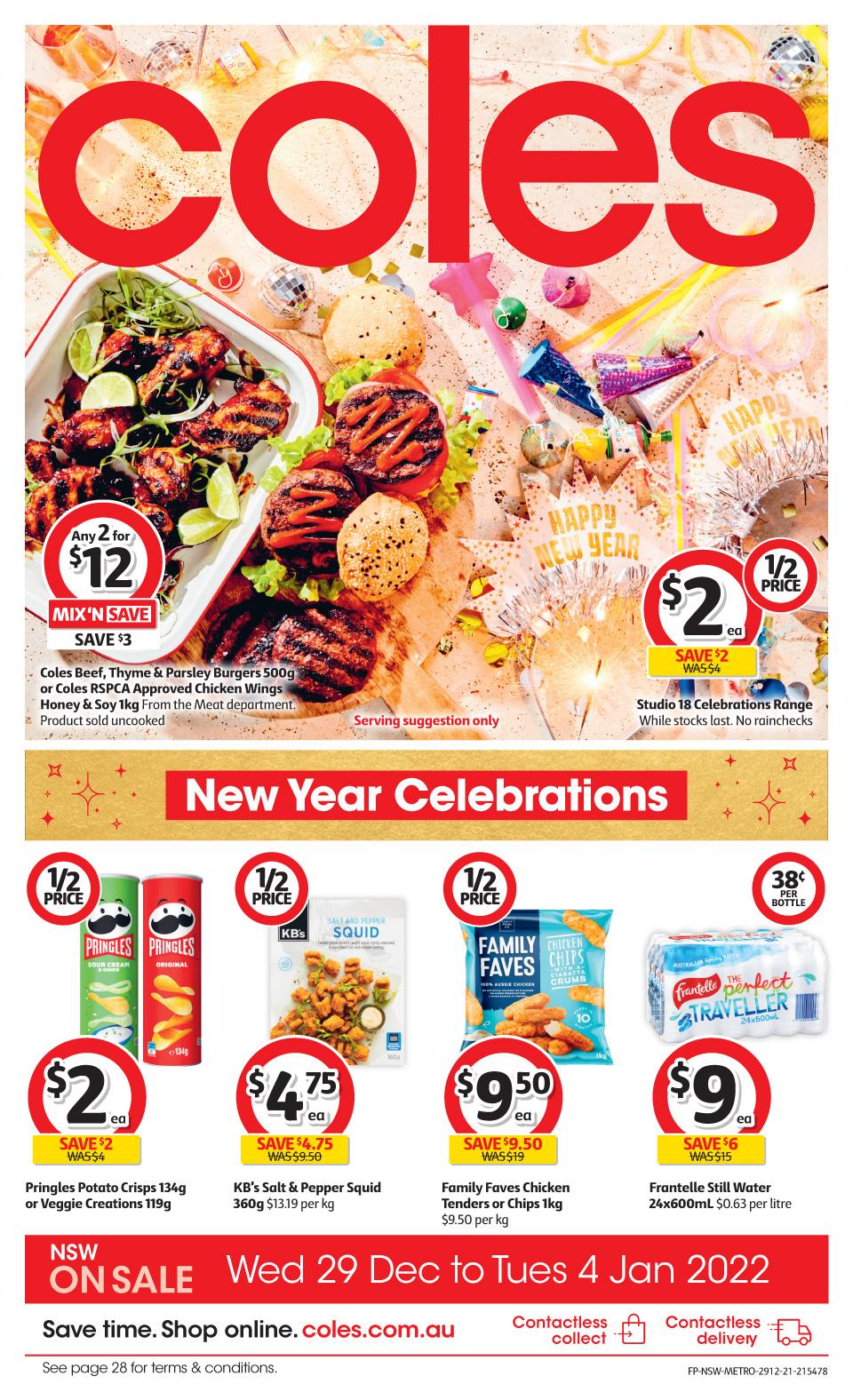 Coles Catalogue 29 Dec 2021 4 Jan 2022 Catalogue AU