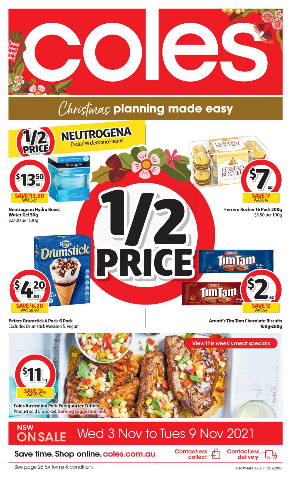 Coles Catalogue 3 9 Nov 2021 Catalogue AU