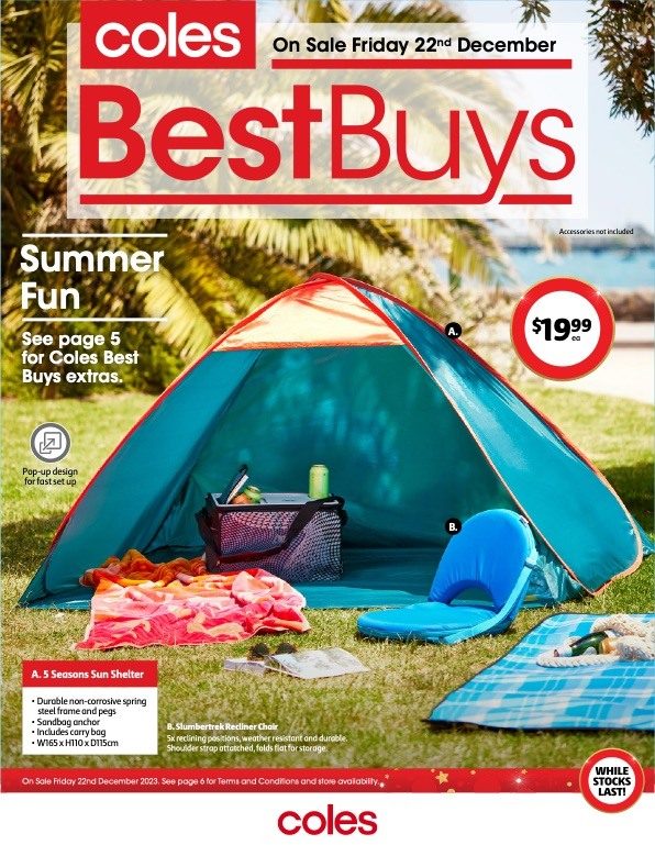 Coles Catalogue Best Buys 22 Dec 4 Jan Catalogue AU