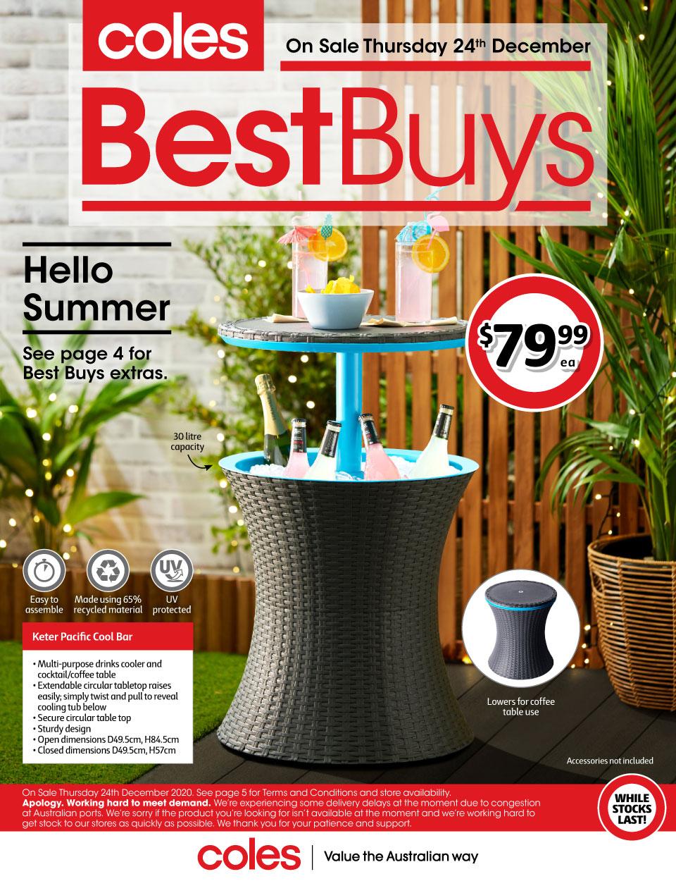 Coles Catalogue Best Buys 24 Dec 2020 Catalogue AU