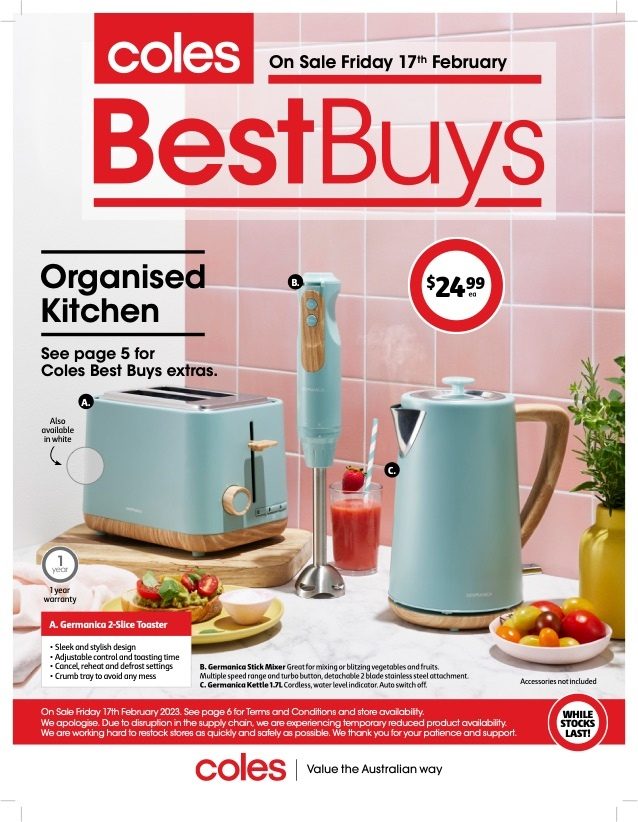 Coles Catalogue Best Buys Kitchen 17 23 Feb 2023 Catalogue AU