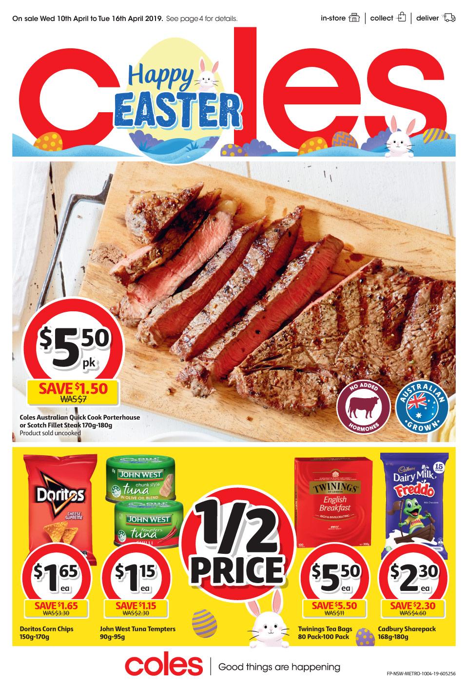 Coles Catalogue Easter 10 16 Apr 2019 Catalogue AU