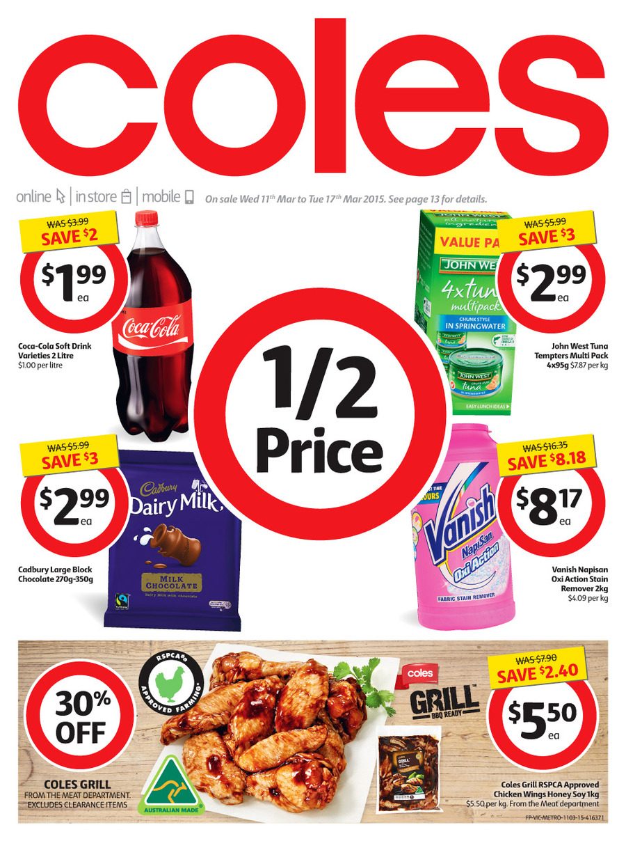 Coles Catalogue