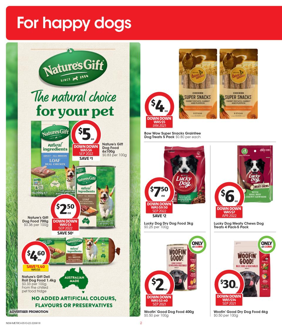 Coles Catalogue Pet 5 11 Oct 2022 Catalogue AU
