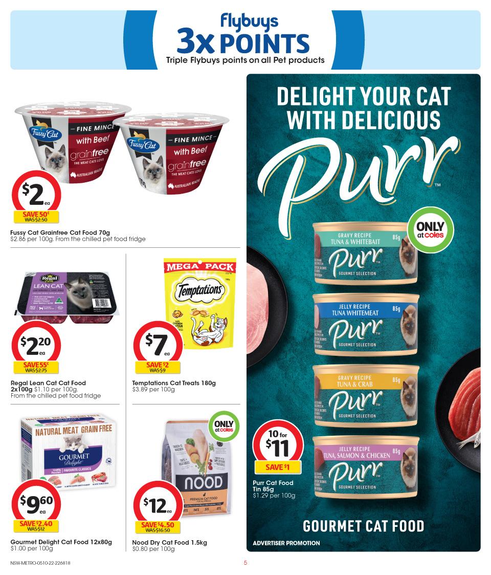 Coles Catalogue Pet 5 11 Oct 2022 Catalogue AU