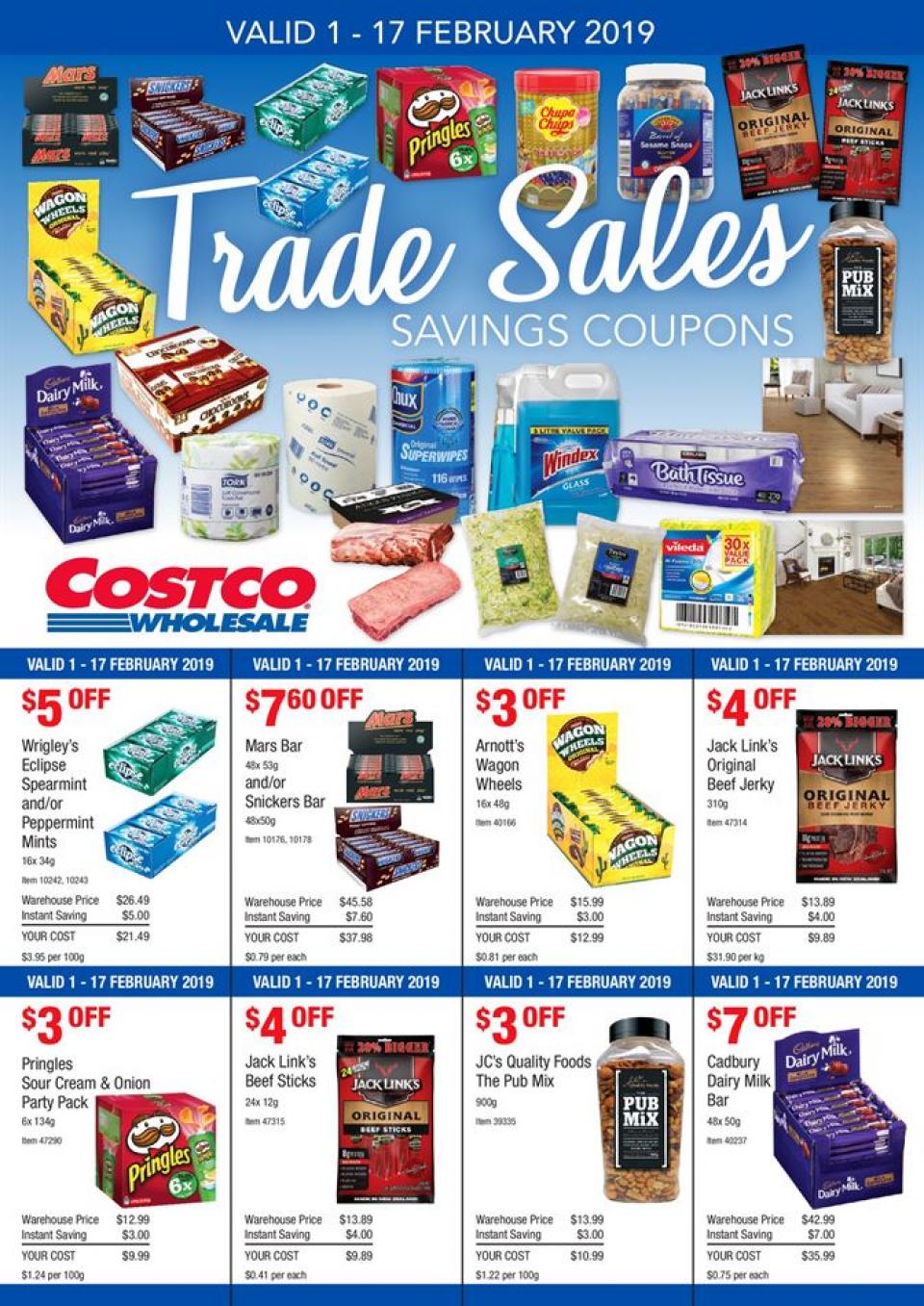 Costco Catalogue Coupons 1 17 Feb 2019 Catalogue AU