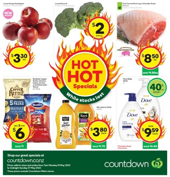 Countdown Mailer Sale 1 7 May 2023 Catalogue AU