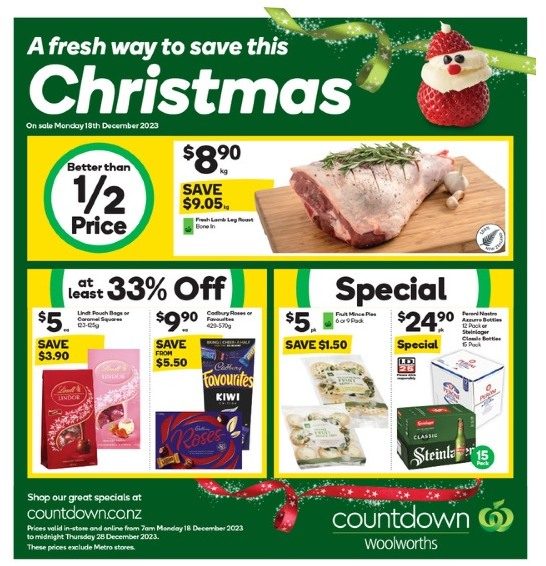 Countdown Mailer 18 28 Dec 2023 Catalogue AU