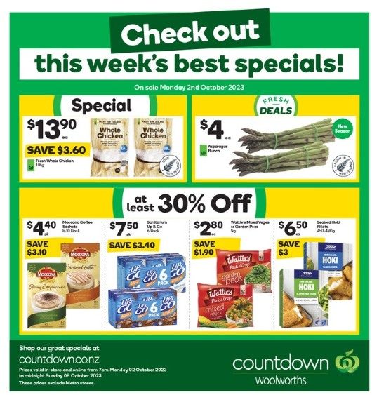 Countdown Mailer 2 8 Oct 2023 Catalogue AU