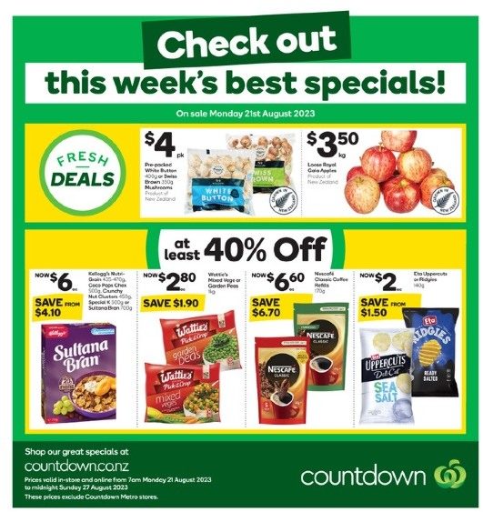 Countdown Mailer 21 27 Aug 2023 Catalogue AU