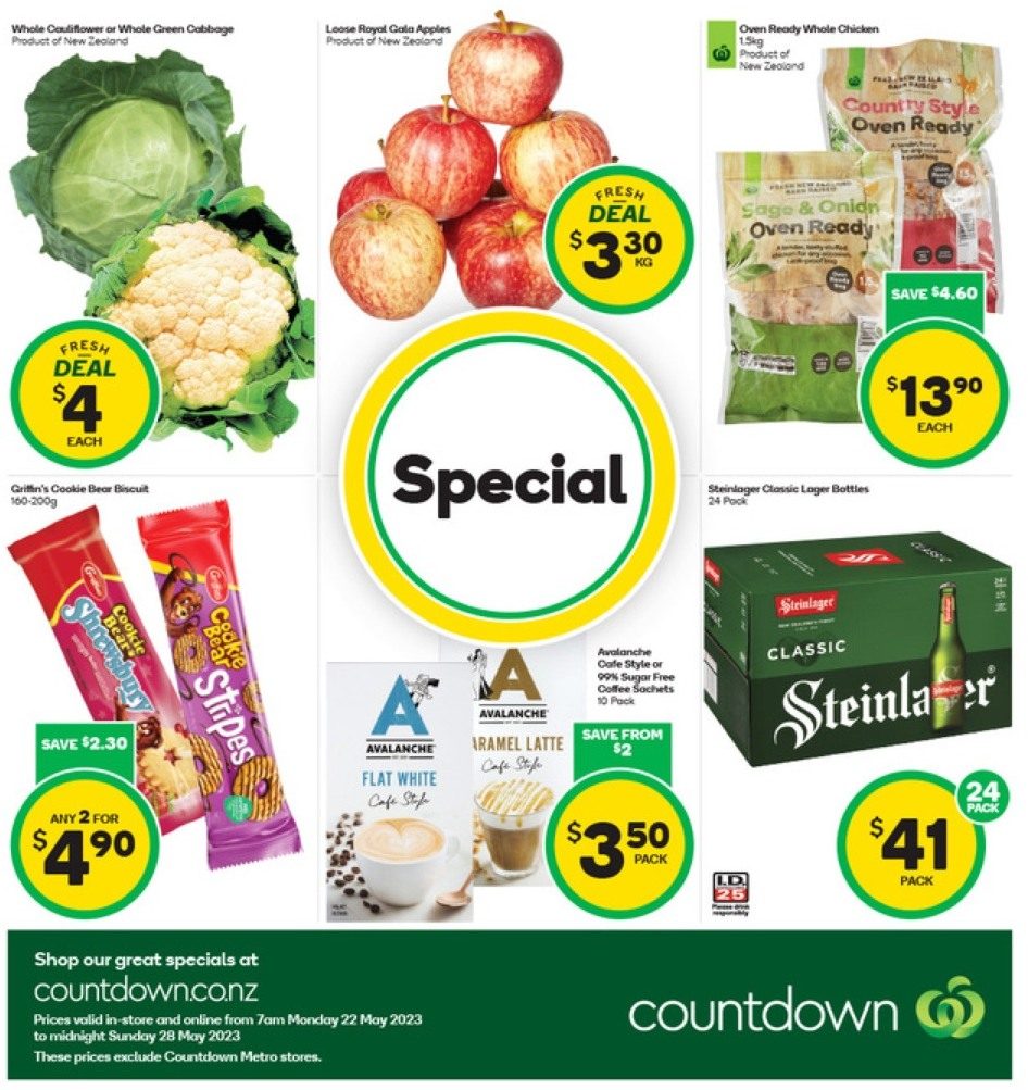 Countdown Mailer Sale 22 28 May 2023 Catalogue AU