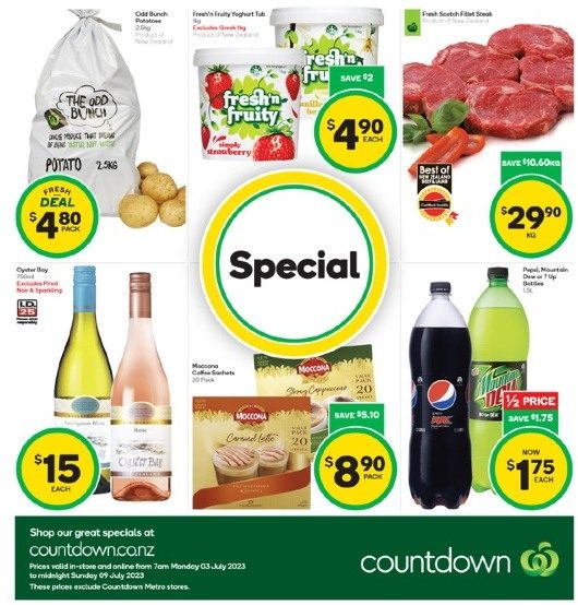 Countdown Mailer 3 9 Jul 2023 Catalogue AU