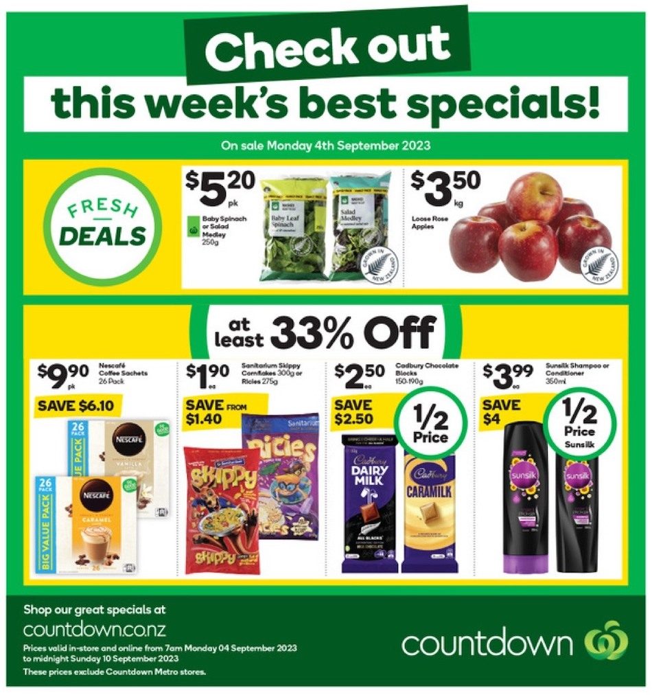Countdown Mailer 4 10 Sep 2023 Catalogue AU