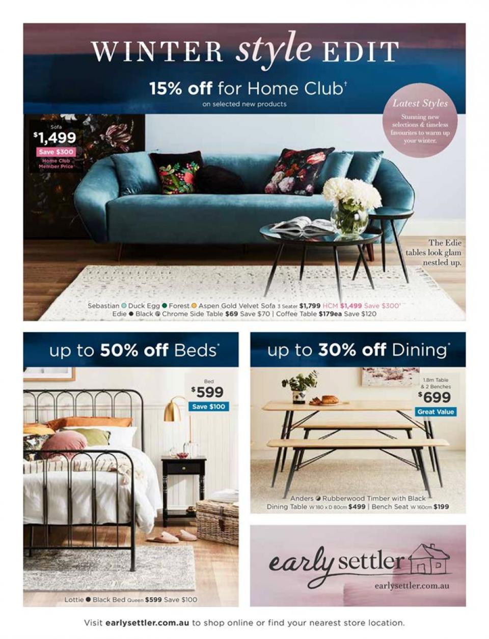 Early Settler Catalogue 26 Jul 5 Aug 2020 Catalogue AU