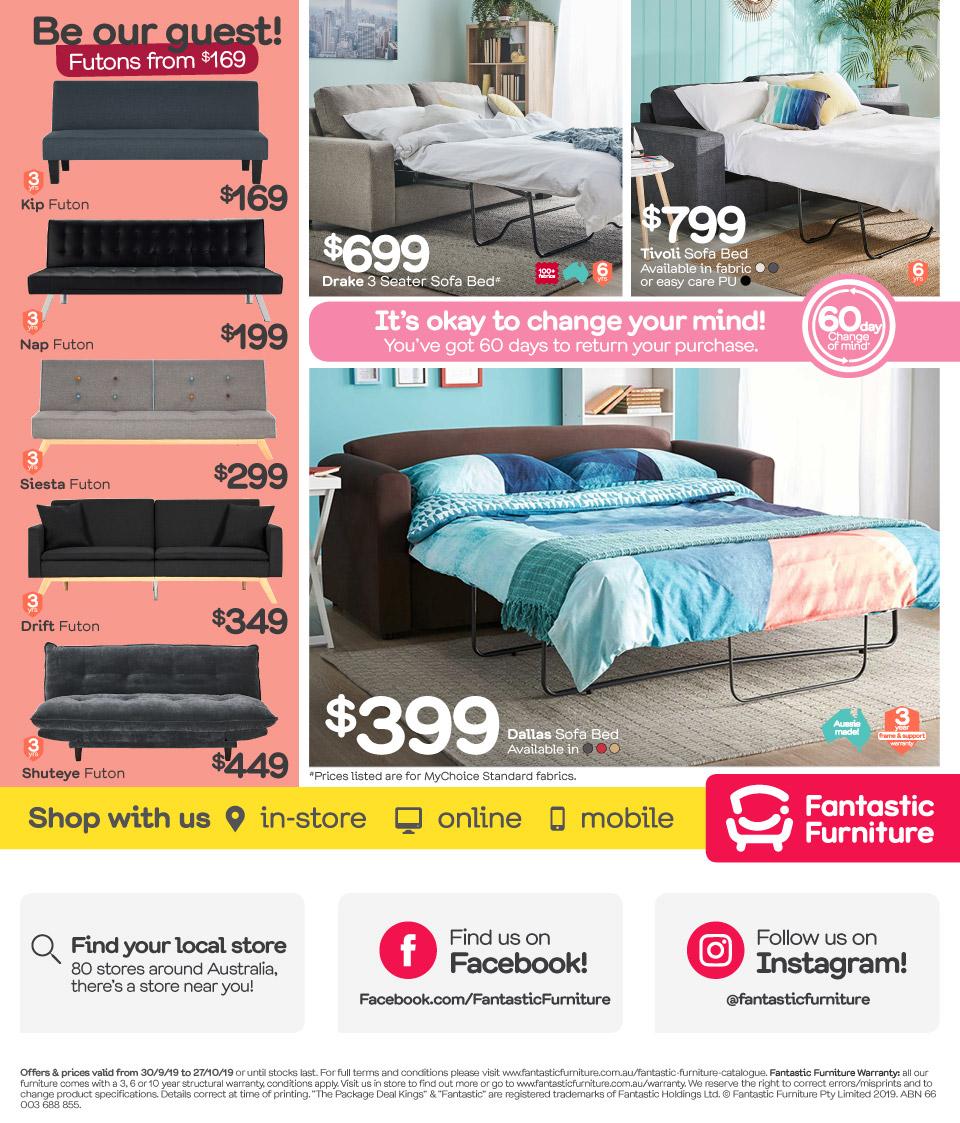 Fantastic Furniture Catalogue 30 Sep 27 Oct 2019 Catalogue AU