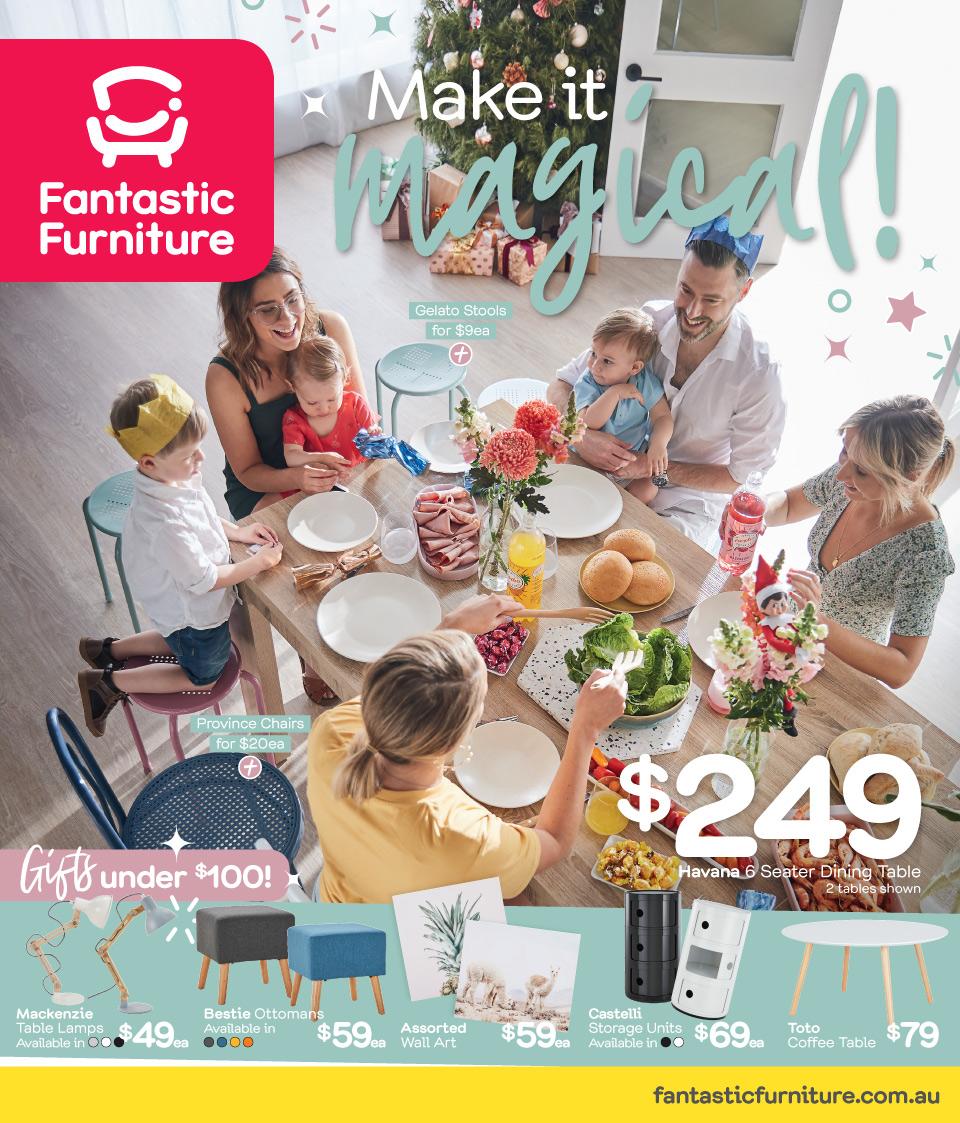 Fantastic Furniture Catalogue Christmas Dec 2019 Catalogue AU