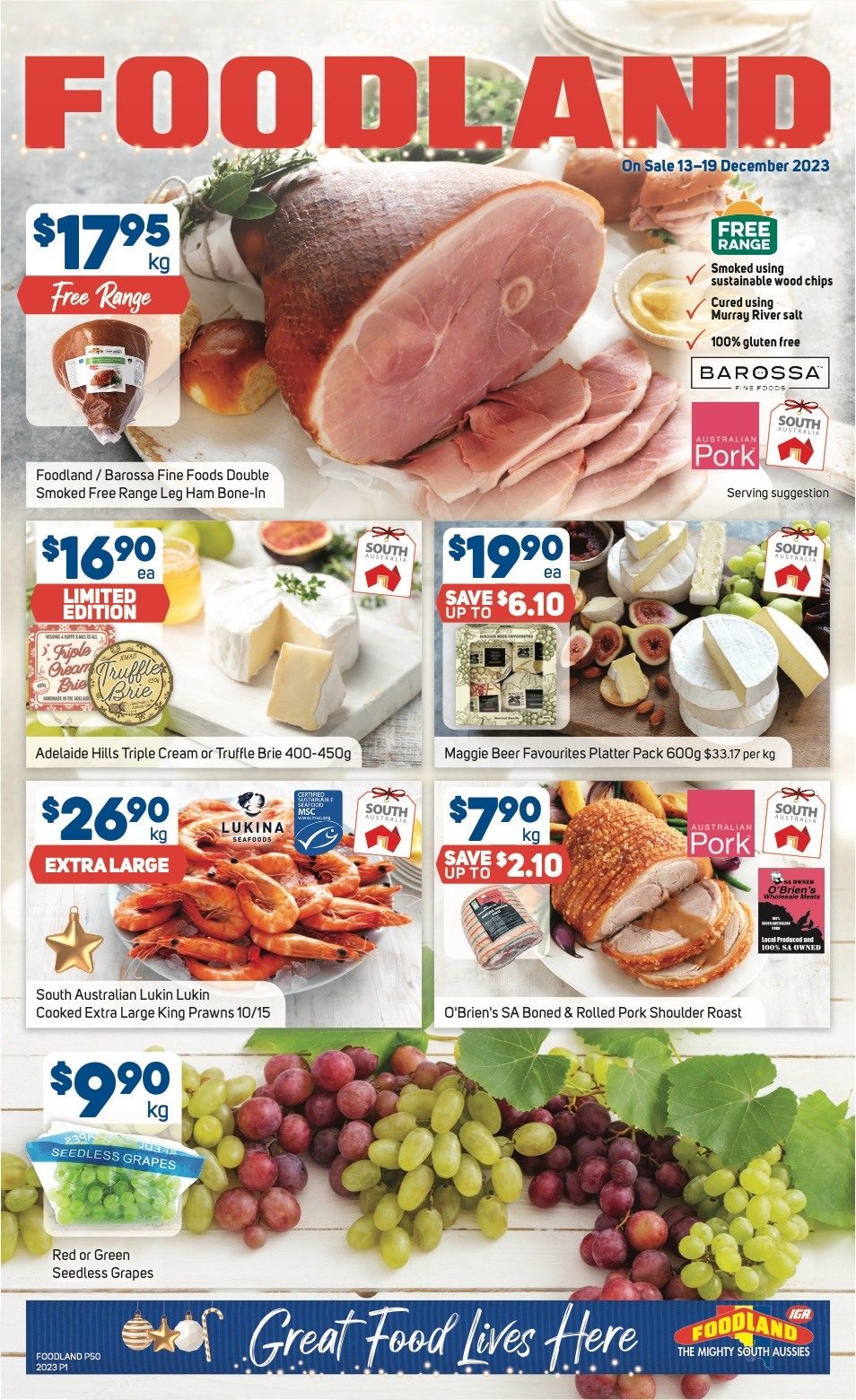 Foodland Catalogue Christmas 13 19 Dec 2023 Catalogue AU