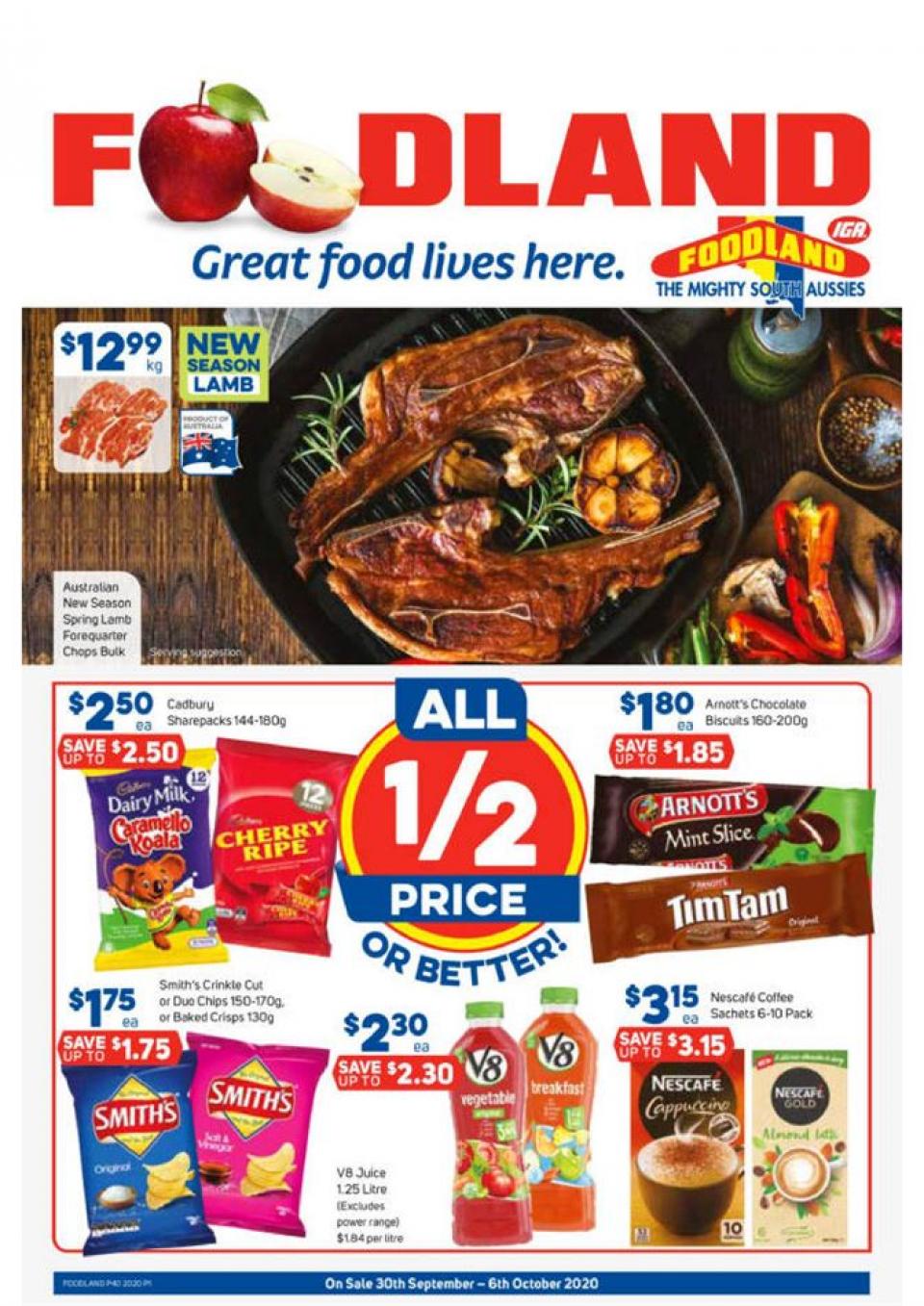 Foodland Catalogue 30 Sep 6 Oct 2020 Catalogue Au