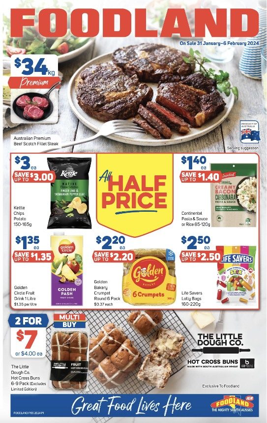 Foodland Catalogue 31 Jan 6 Feb 2024 Catalogue AU