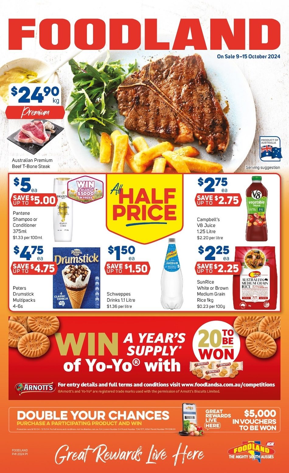 Foodland Catalogue 9 15 Oct 2024 Catalogue AU