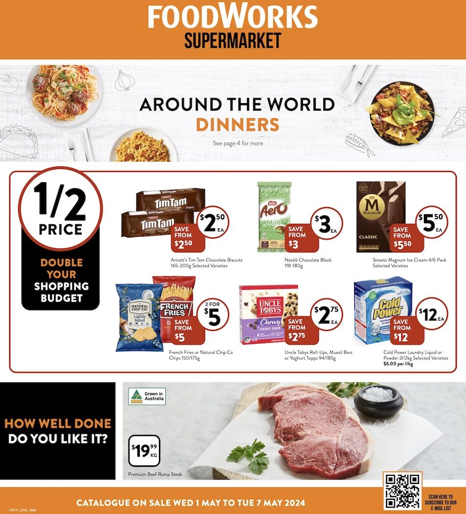 Foodworks Catalogue 1 7 May 2024 Catalogue AU