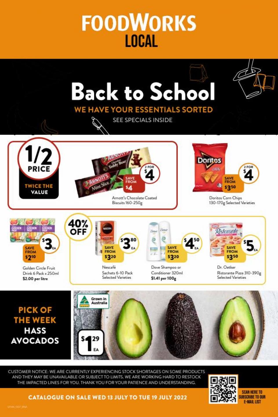 Foodworks Catalogue 13 19 Jul 2022 Catalogue AU