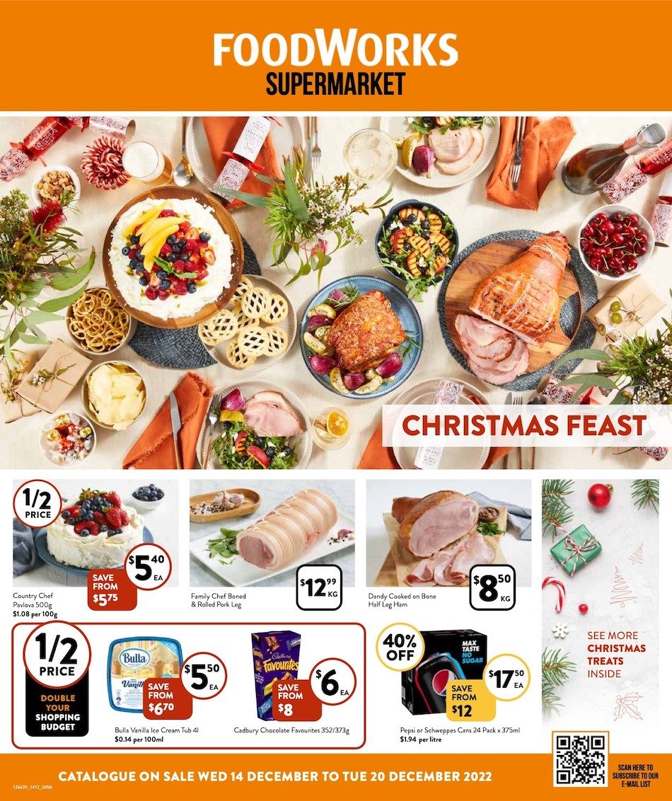 Foodworks Catalogue 14 20 Dec 2022 Catalogue AU