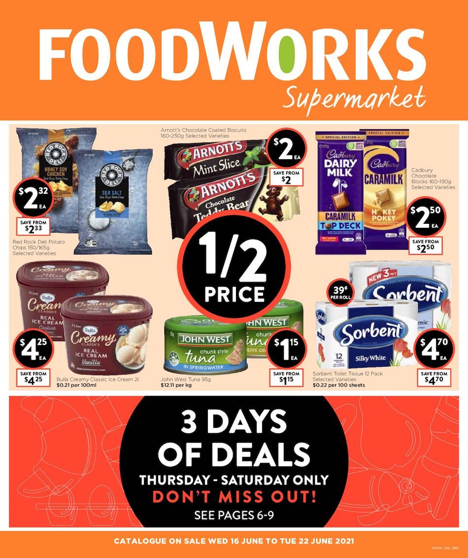 Foodworks Catalogue 16 22 Jun 2021 Catalogue AU