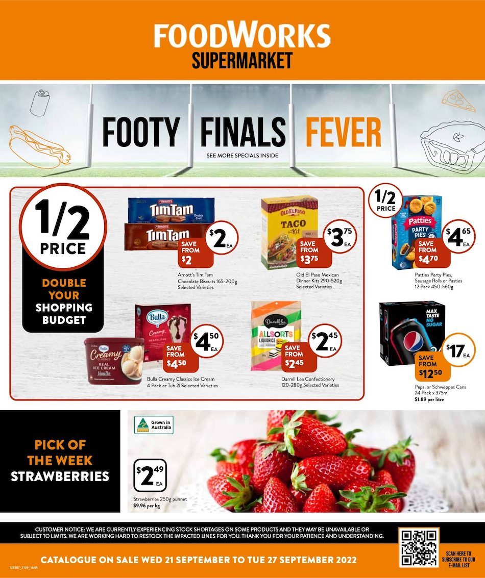 Foodworks Catalogue
