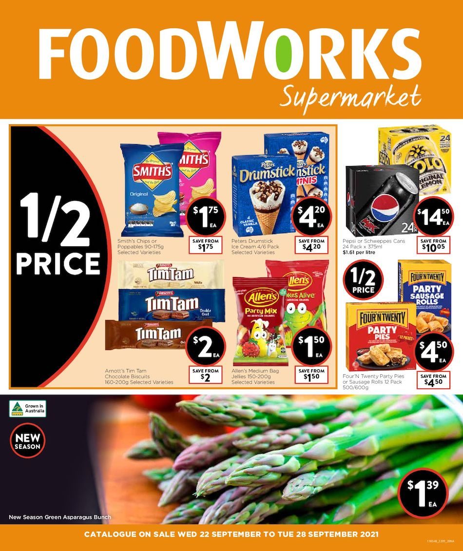 Foodworks Catalogue 22 28 Sep 2021 Catalogue AU