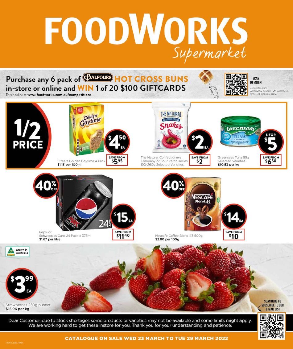Foodworks Catalogue 23 29 Mar 2022 Catalogue AU