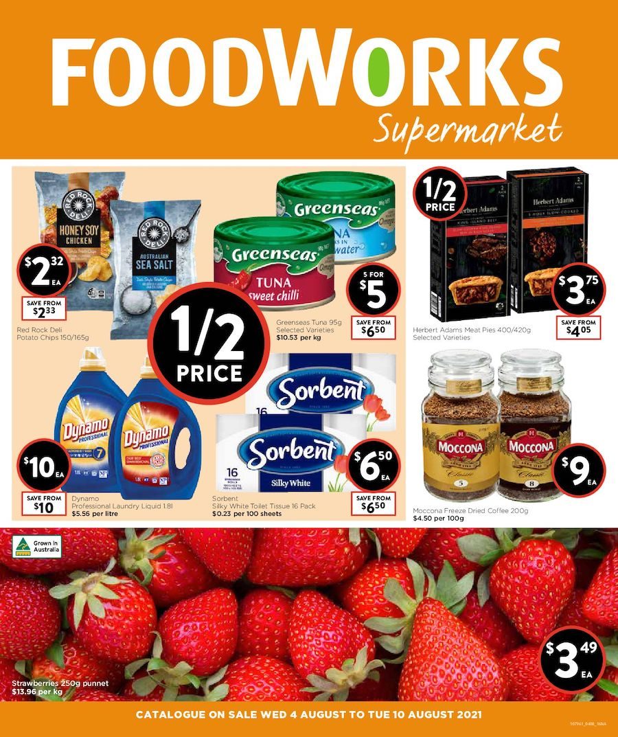 Foodworks Catalogue 4 10 Aug 2021 Catalogue AU