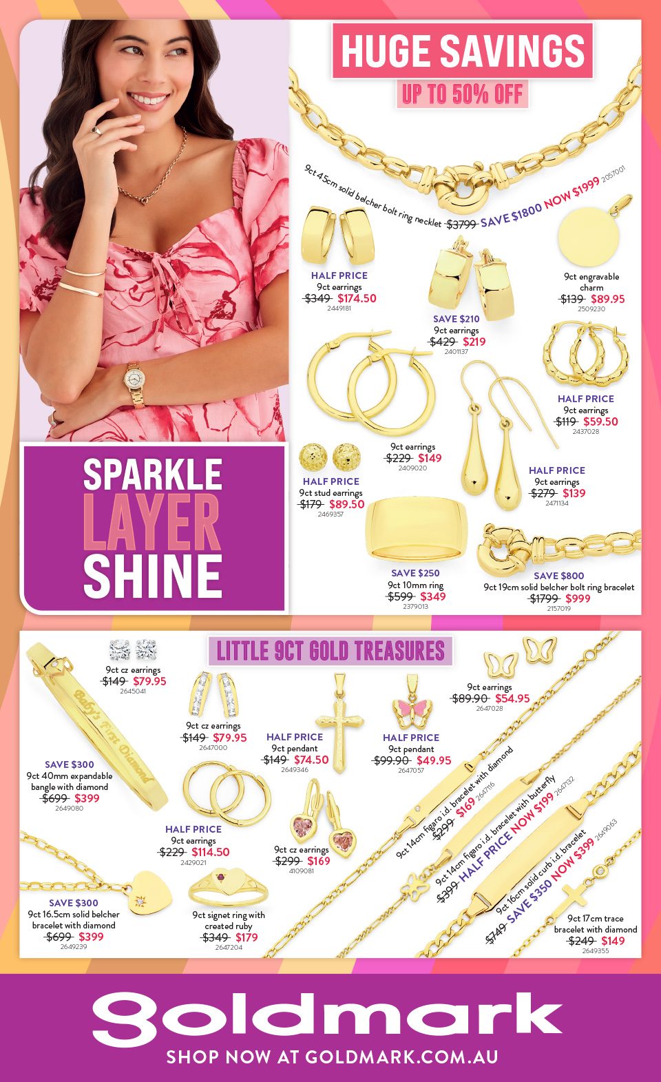 Goldmark Catalogue July 27 September 7, 2025 Sparkle Layer Shine