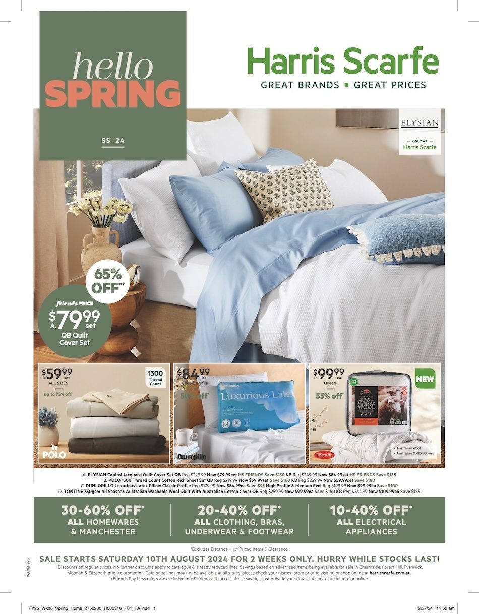 Harris Scarfe Catalogue 10 24 Aug 2024 Catalogue AU