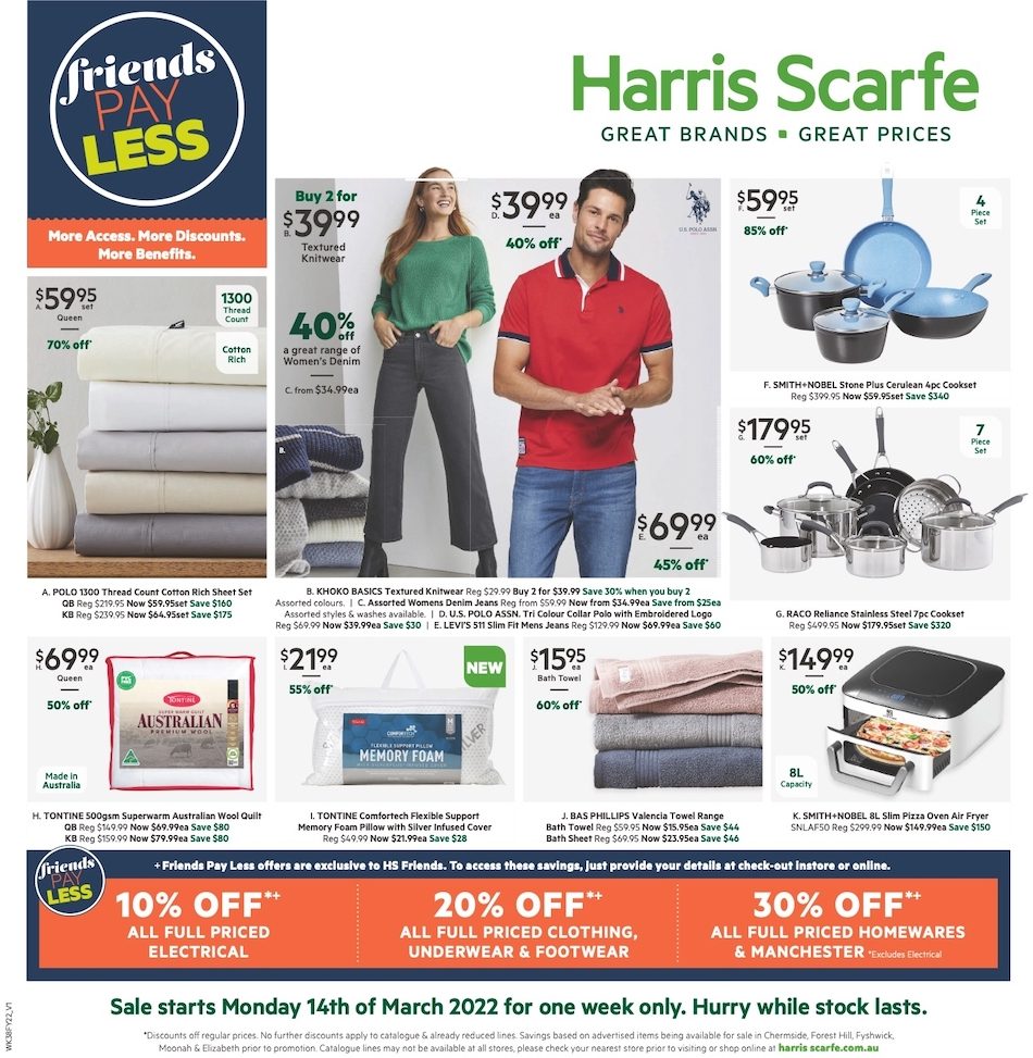Harris Scarfe Catalogue 14 Mar 2022 Catalogue AU
