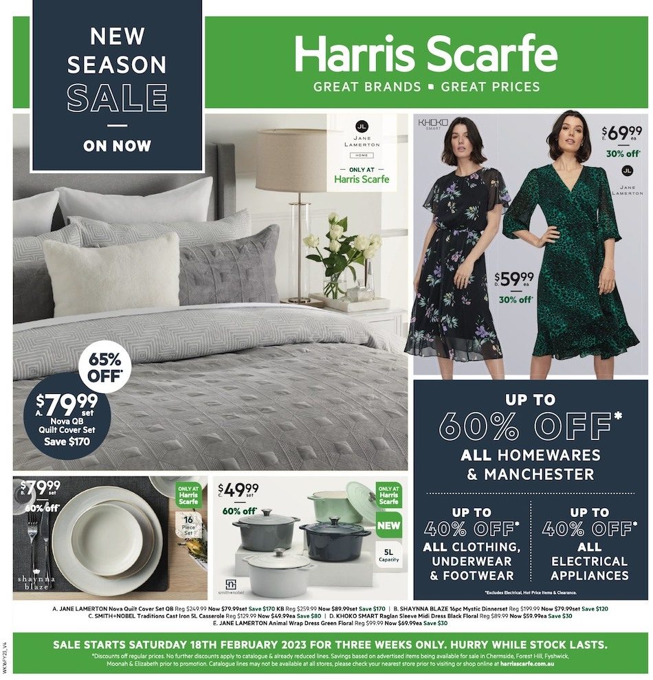 Harris Scarfe Catalogue 18 Feb 14 Mar 2023 Catalogue AU