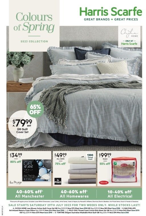 Harris Scarfe Catalogue 29 Jul 12 Aug 2023 Catalogue AU