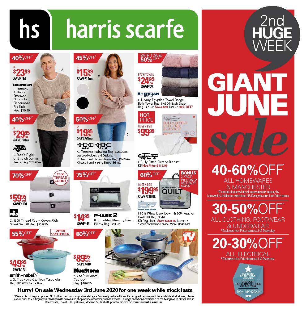 Harris Scarfe Catalogue 3 9 Jun 2020 Catalogue AU