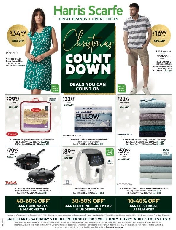 Harris Scarfe Catalogue Christmas Dec 2023 Catalogue AU
