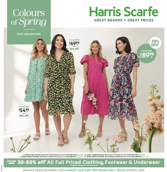 Harris Scarfe Catalogue Color Spring 2023 Catalogue AU