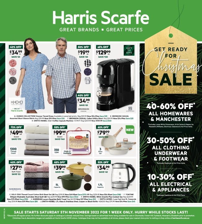 Harris Scarfe Catalogue 5 12 Nov 2022 Catalogue AU