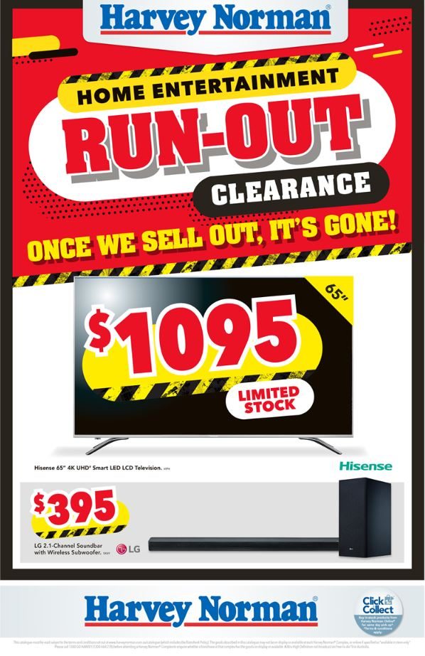 Harvey Norman Catalogue Clearance 2 14 Apr 2019 Catalogue AU