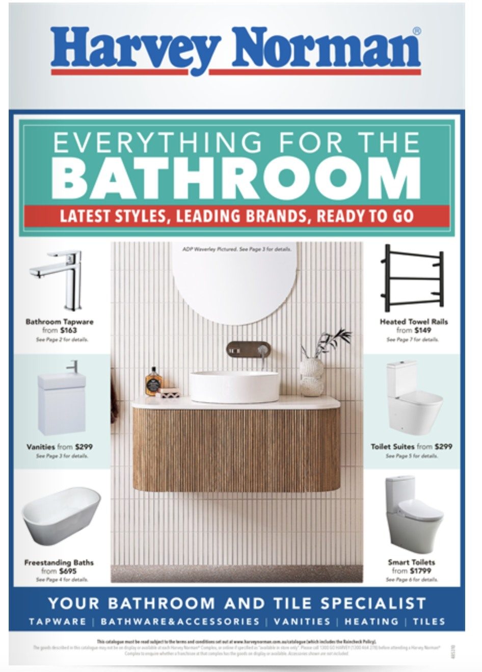 Harvey Norman Catalogue Bathroom 2 17 Dec 2023 Catalogue AU