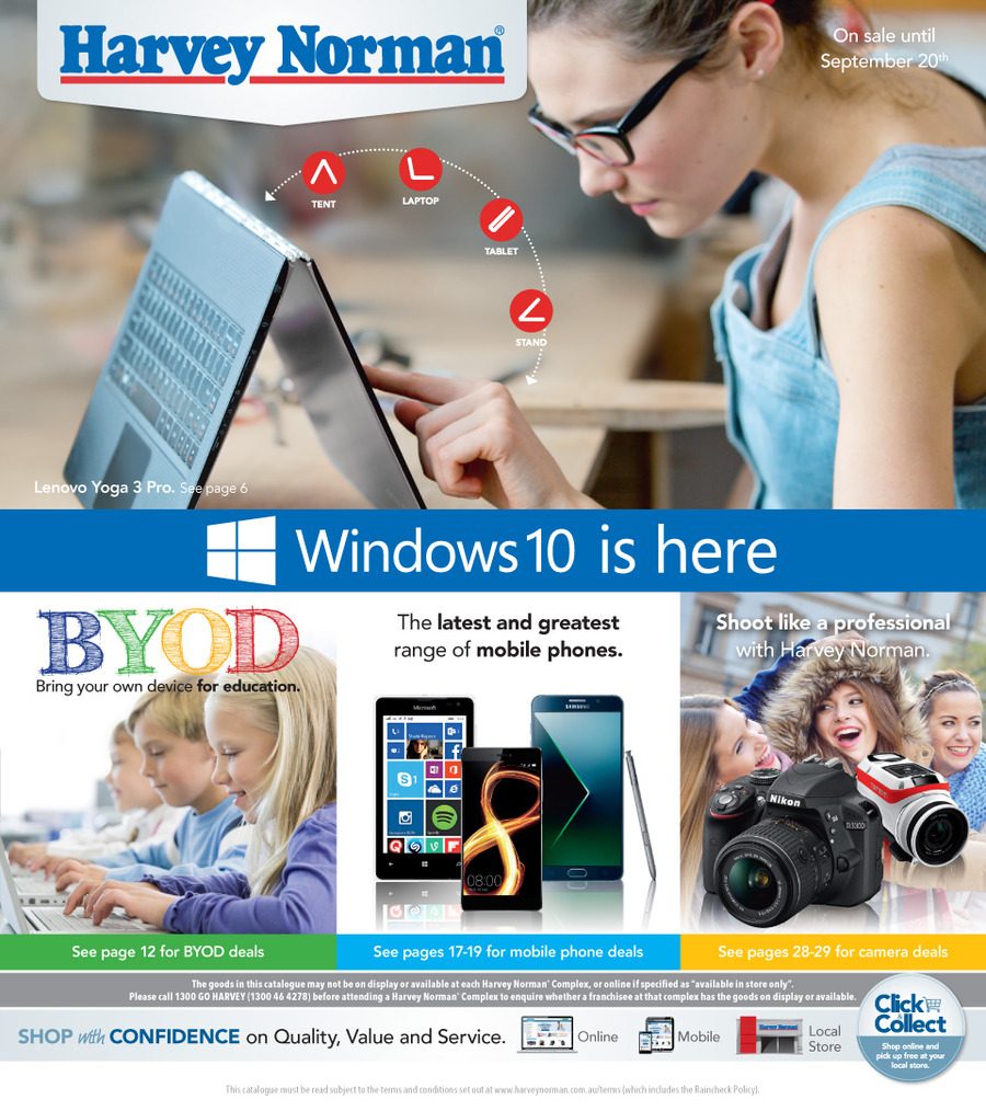 Harvey Norman Catalogue Computer Sale September 2015 Catalogue AU