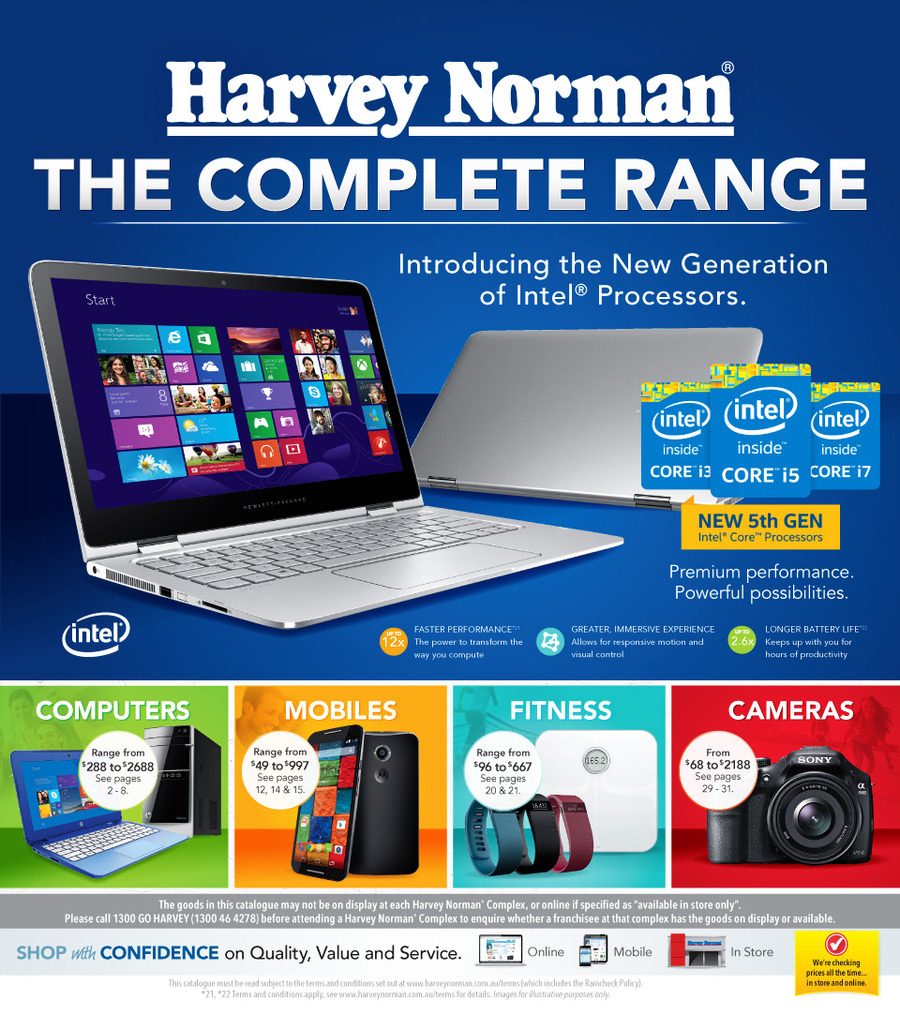 Harvey Norman Catalogue March 2015 The Complete Range Catalogue AU