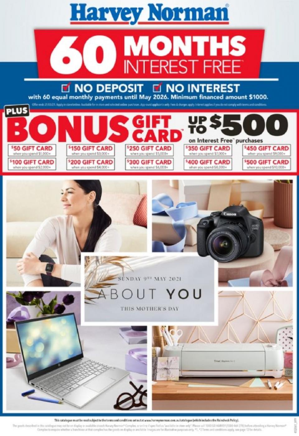 Harvey Norman Catalogue Mother's Day Laptops 2021 Catalogue AU
