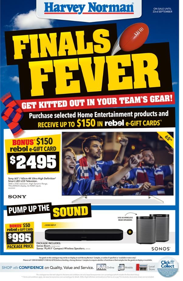 Harvey Norman Catalogue TVs Sep 2018 Catalogue AU