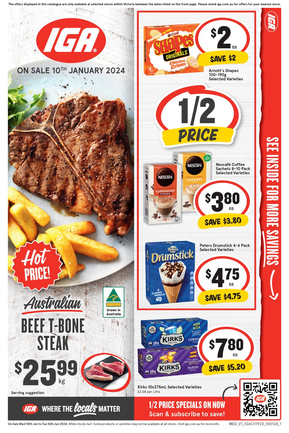 IGA Catalogue for this week from 20/03/2024 - new specials